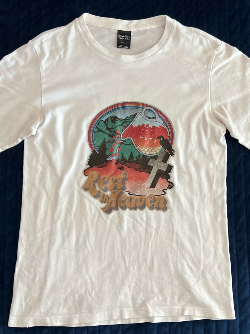 Number (N)ine SS03 “Rest in Heaven” Graphic T-Shirt